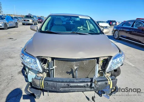 2010 Toyota Corolla Base from USA, damaged, VIN 2T1BU4EE7AC315071